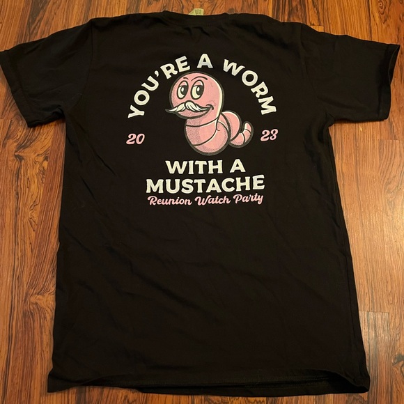 Rare Vanderpump Rules James Kennedy 2023 Reunion Watch Party Men’s Tee, size Med - Picture 1 of 6